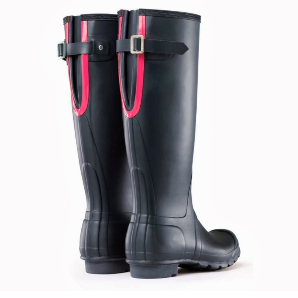 Wide Calf Hunter Wellie Boots